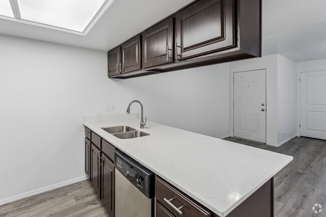 Elevated Orchid 1BR, 1BA - 800SF - Kitchen