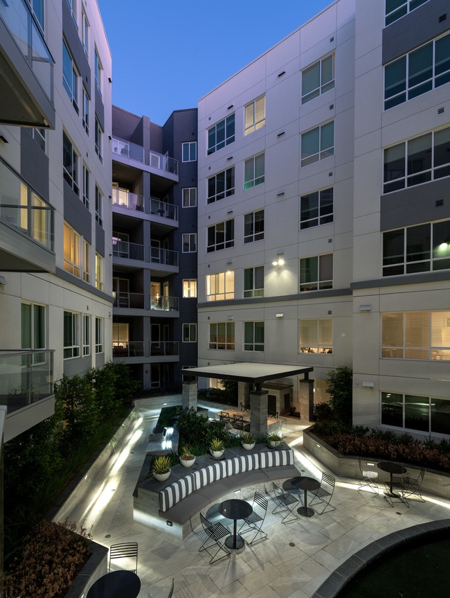 Interior Courtyard and Seating Area
