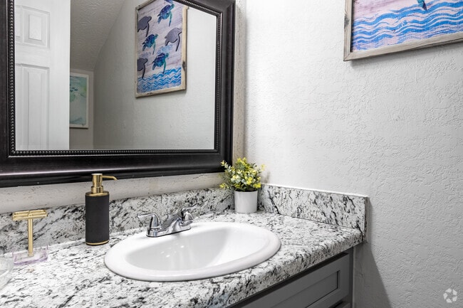 1BR, 1.5BA - 1,004SF (Marigold) - Half Bathroom