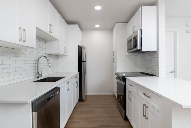 Kitchen with Stainless Steel Appliances