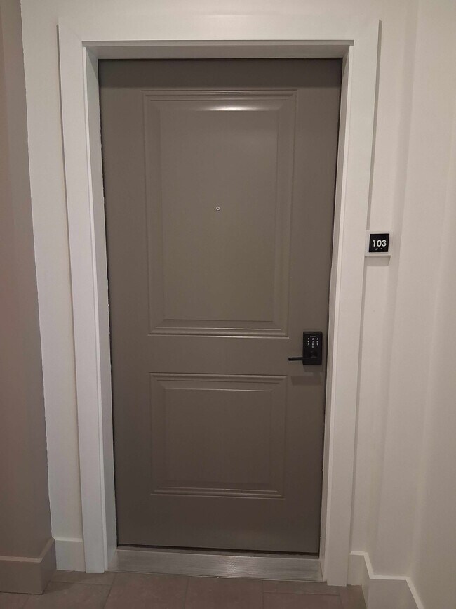 Entry door from hall - 517 18th St