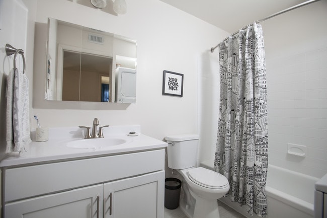 Newly Renovated Bathroom - Quail Ridge Apartments