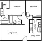 2BR/2BA