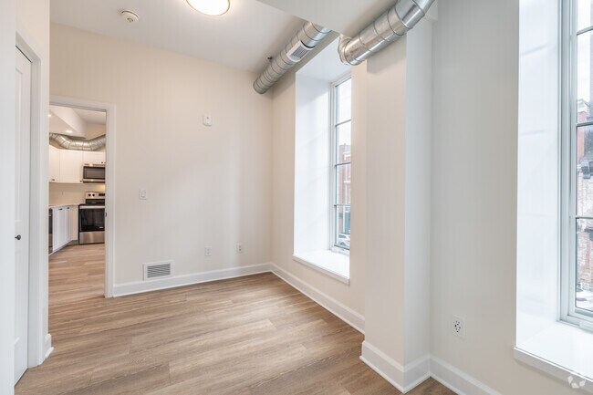 1BR, 1BA - 510SF - Bedroom - The Wellington Lofts