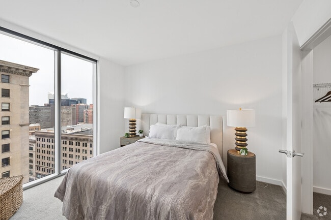 Gallery 1BR, 1BA - 846SF - Bedroom