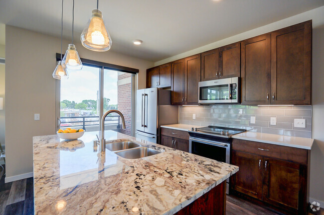 Apartment 213 Kitchen - The Gordon Rental