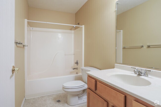2 BR, 2 BA - First Bathroom - Currency Commons Apartments