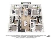 B1HCE floor plan The Atherton