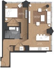 G - 1B floor plan The Girard