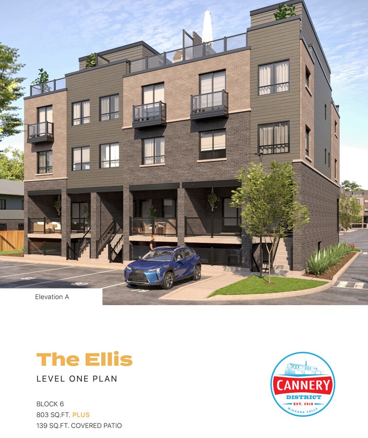 Upscale 2 Bed + 2 Bath Townhome at The ELIS | Prime Niagara Falls Location - Upscale 2 Bed + 2 Bath Townhome at The ELIS | Prime Niagara Falls Location Unit 78