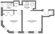 Haviland 1 Bedroom A 1832