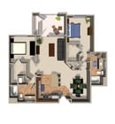 2BR/2BA