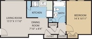 1 Bed