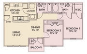 Ridgecrest 2Bed-Flat