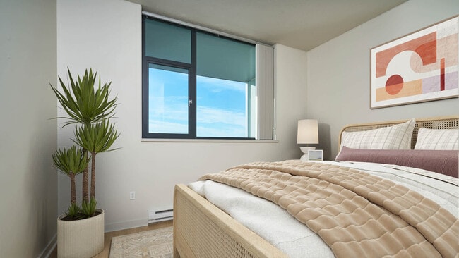 Bedroom with Hard Surface Flooring