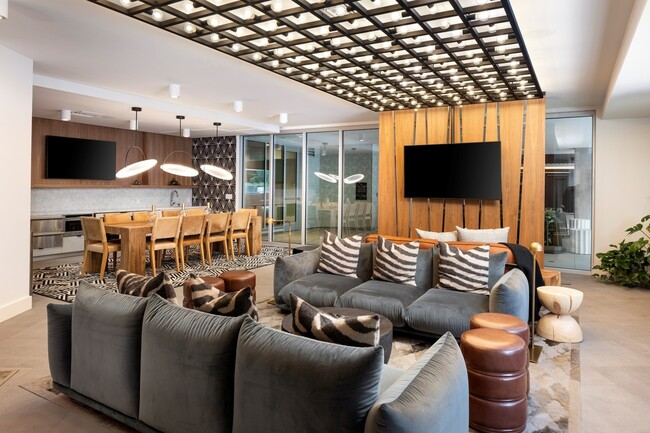 Residences at West Edge Lobby