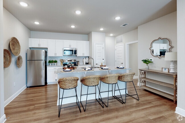 The Rousseau: 1BR, 1BA - Kitchen