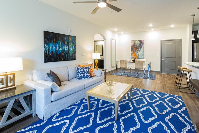 2HAB, 2BA - 1,155 ft² - Sala de estar - THE GENTRY