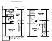 2BR/1.5BA