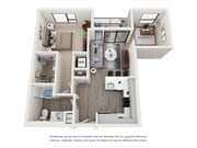 Sagittarius - 1 Bed, 1 Bath, 786 sq. ft.