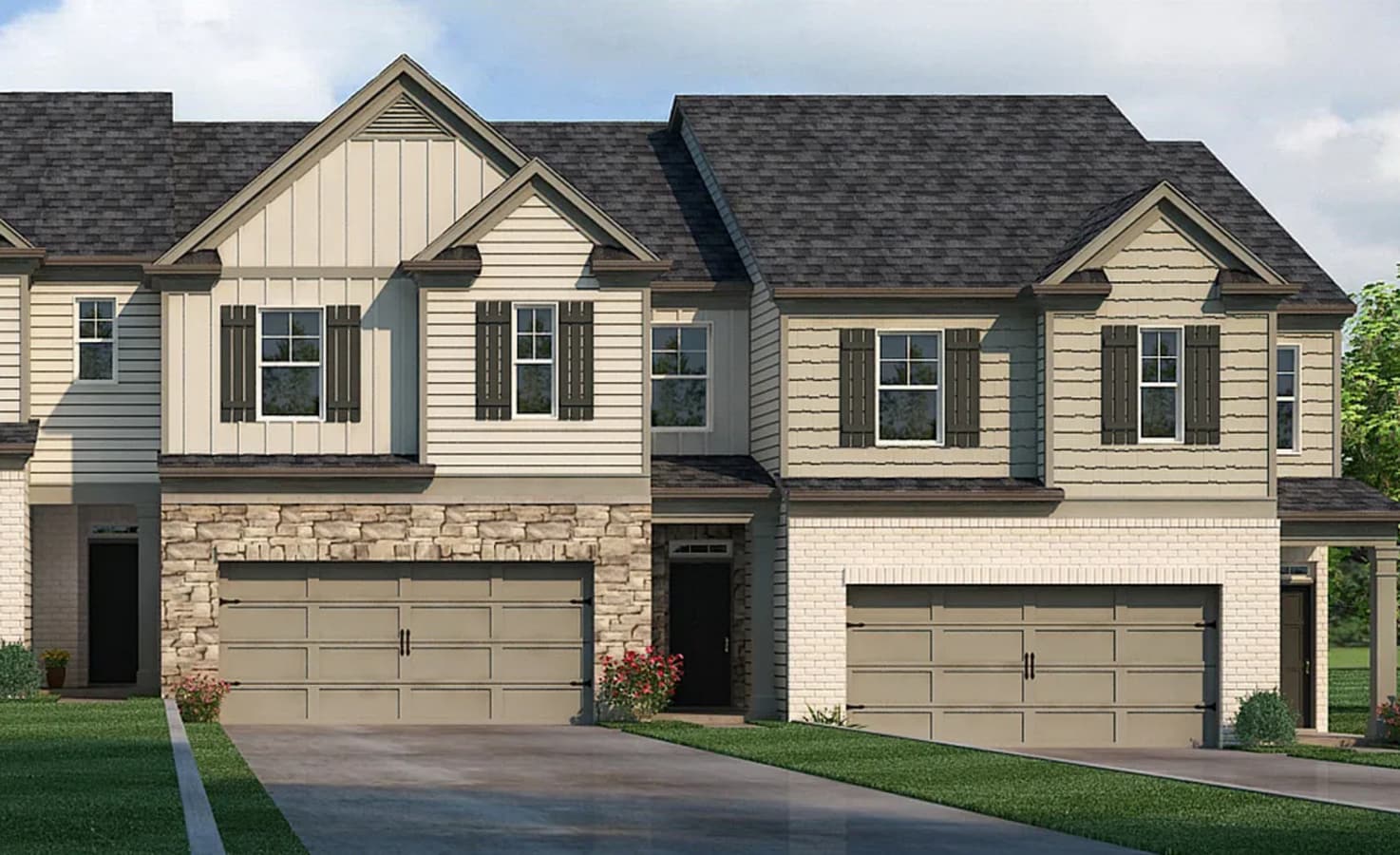 Available July 1st | Beautiful 3BR Townhome in Gated Rosewood Farms Community - Available July 1st | Beautiful 3BR Townhome in Gated Rosewood Farms Community