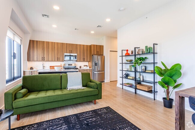 2BR, 2BA - Living Area - The Washington