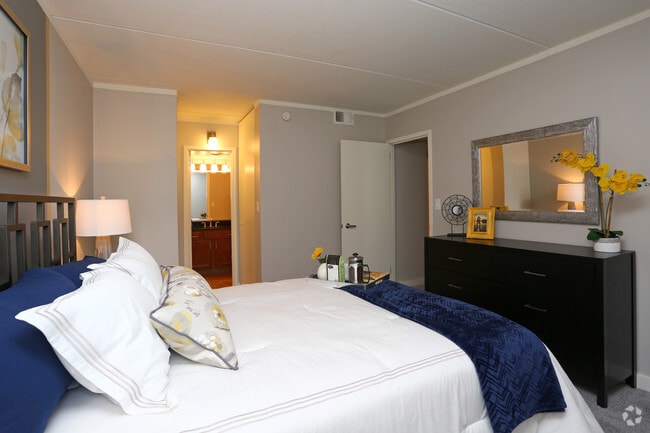 2BR, 2BA - Spruce - Master Bedroom