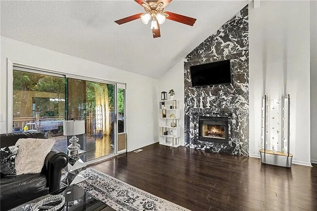 Photo - Newly Updated 3 Bed/2 Bath Duplex in Blue Valley with Fenced Yard, Large Deck & Attached 2-Car Ga...