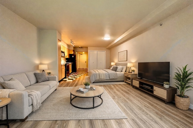 Photo - Downtown Bellevue Studio with Balcony, In-Unit Laundry & Amenities Unit 501