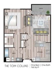 683 - 765 sq ft