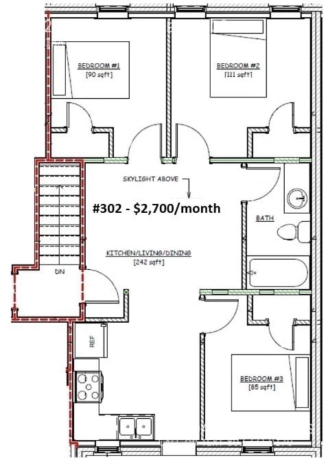 Photo - 6 1/2 N Winooski Ave-#302 Unit #302