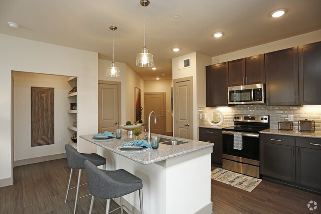 2HAB,2BA - 1310SF - ZEN - COCINA - The Julian at South Pointe