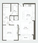A3 floor plan Parkside Residences