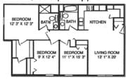 3BR/2BA