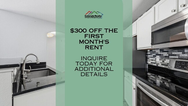 Building Photo - $1,845.95 with $300.00 off the first month's rent, $2 Beds - 2 Bath, Condo in Aurora with in Unit #14-305