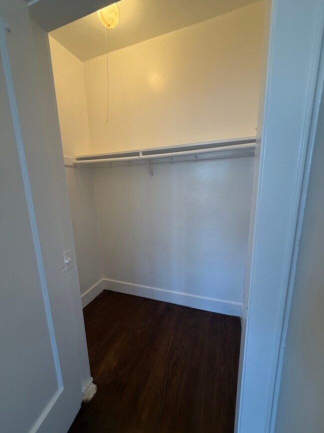 Closet is 8.5' high and 5'x3.5'.