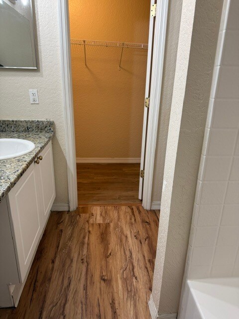 Master Bathroom with Walk inn Closet
