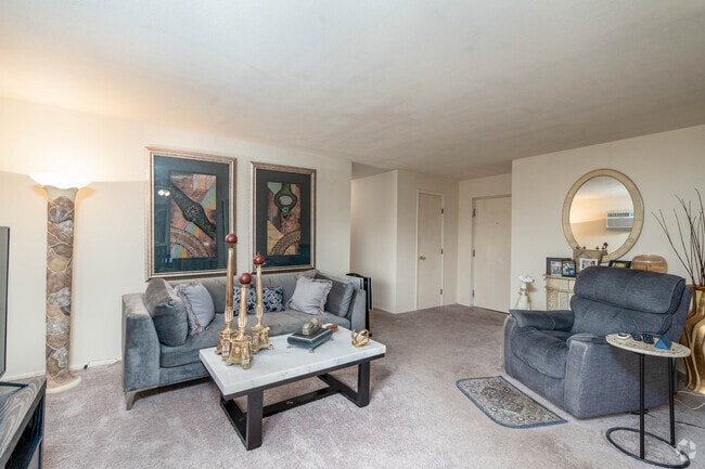 2BD,2BA-1025SF - Sala de estar - Mayland Manor Apartments