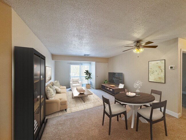 The Hancock - Living and Dining - Katahdin Woods