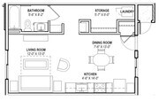 Studio floor plan