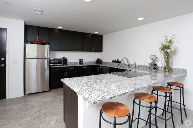 Spacious Kitchens - The Equitable Building Rental