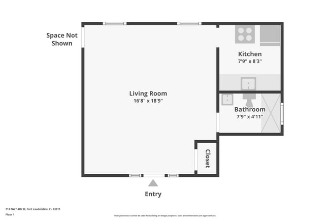 Photo - 711 NE 14 St Unit Studio