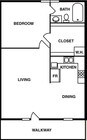 1BR/1BA
