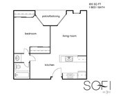 1BR/1BA