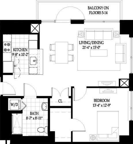 Photo - 4 Emerson Pl Unidad 302