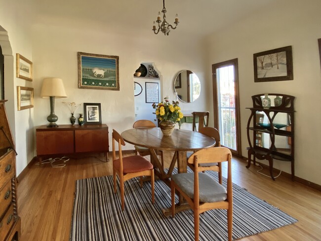 looking into dining room from living room - 1621 Grafton Street Apartment Unit Atelier
