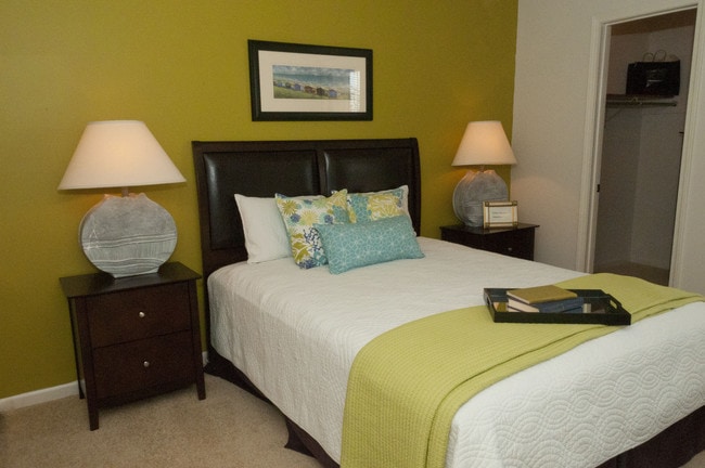 Bedroom with walk-in closet - Westchester Park Apartments