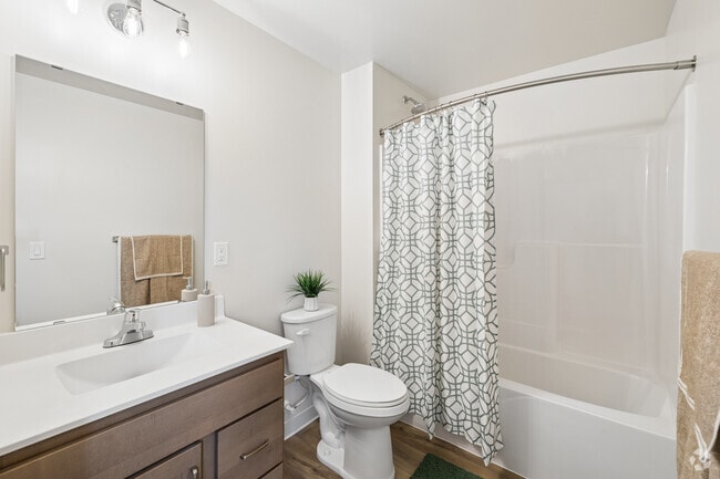 2BR, 1BA - 618SF - Bathroom