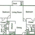 2BR/2BA