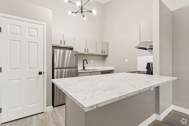 1 dormitorio, 1 baño – 650 pies cuadrados - Cocina